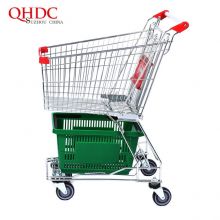 60 Liter Trolley Small Shopping Carts For Retail Stores