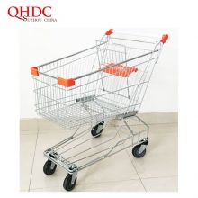 Metal Supermarket Shopping Trolley Cart With Factory Price For Sale