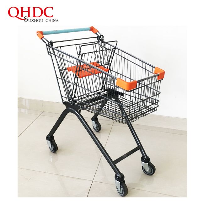 SSWBasics Mini Shopping Cart - 100 Pound Weight Capacity