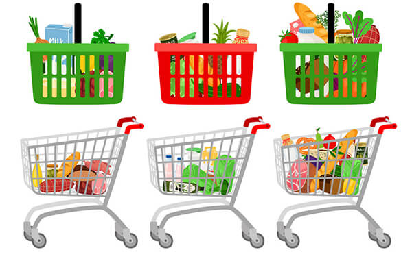 How to enhance the grocery shopping experience? - grocery shopping cart