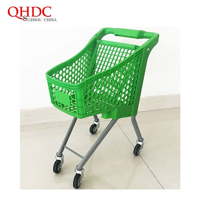 Supermarket shopping cart suitable for children
